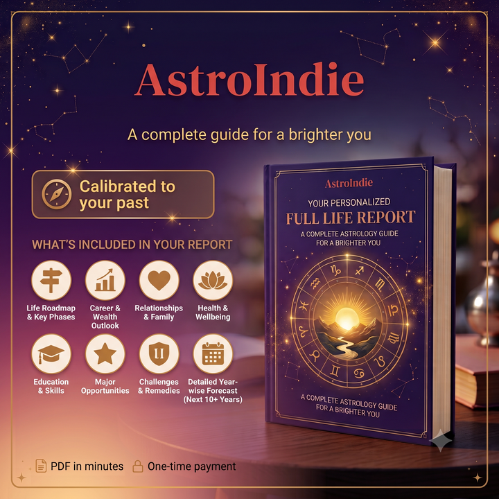 AstroIndie: Free Kundli & Vedic Astrology Reports Online